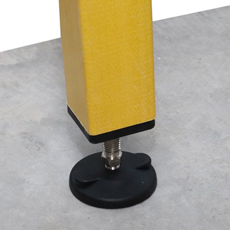 WP pieds règlables en nylon/acier inoxidable